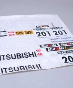 FG Modellsport Team Decals Pajero