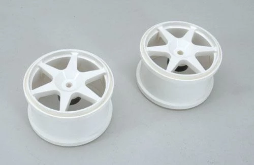 FG Modellsport S/Line Wheel White 65mm (Pk2)