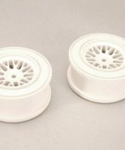 FG Modellsport Front Wheel For F1 White (Pk2)