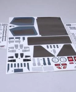 FG Modellsport Model Decal Set For Jeep