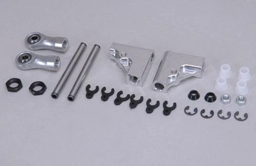 FG Modellsport Rear Upper Alloy Wishbone 4WD, Set