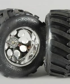 FG Modellsport Wheel/Tyre Monster Trk M (GluedPk2)