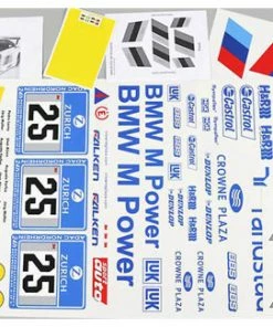 FG Modellsport Team Decals BMW M3 ALMS, Set